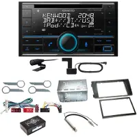 Kenwood DPX-7300DAB Bluetooth Digitalradio USB CD Einbauset für Audi A6 4B