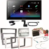 Pioneer DMH-A340DAB Digitalradio Einbauset für Opel Astra H Corsa D Zafira B Antara