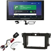 Pioneer AVH-Z9200DAB DAB+ CarPlay Android Auto USB CD Einbauset für Mazda CX-7