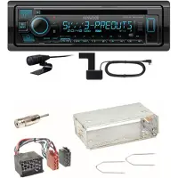 Kenwood KDC-BT960DAB Bluetooth Digitalradio USB CD Einbauset für BMW 3er E36 Z3