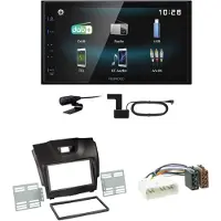 Kenwood DMX-125DAB USB Bluetooth MP3 DAB+ Einbauset für Isuzu D-Max 2