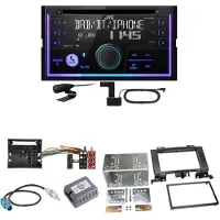 JVC KW-DB95BT Bluetooth DAB USB Einbauset für Mercedes Sprinter W906 Crafter