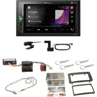 Pioneer DMH-A3300DAB USB Bluetooth DAB+ MP3 Autoradio Einbauset für T5