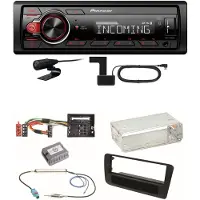 Pioneer MVH-330DAB Bluetooth Digitalradio Einbauset für Audi A1 8X