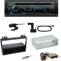 Kenwood KDC-BT950DAB Bluetooth Digitalradio CD Einbauset für Ford Fiesta Fusion