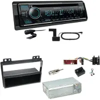 Kenwood KDC-BT760DAB Bluetooth Digitalradio Einbauset für Ford Fusion Fiesta