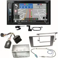 Pioneer AVIC-Z730DAB Navigation DAB+ USB Einbauset für Skoda Octavia 2 Yeti 5L