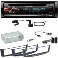 Pioneer DEH-S720DAB Bluetooth WAV Digitalradio CD Einbauset Smart ForTwo 450