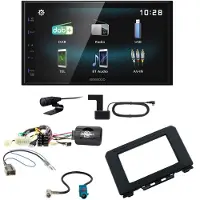 Kenwood DMX-125DAB Bluetooth USB DAB+ Einbauset für Suzuki Jimny GJ ab 2018