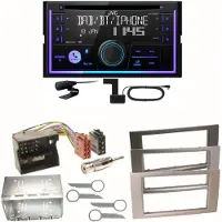 JVC KW-DB95BT Bluetooth DAB CD USB Einbauset für Ford Focus Fusion Galaxy S-Max