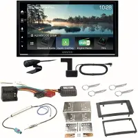 Kenwood DMX7722DABS Android Auto CarPlay Einbauset für T5 2003-2015 Multivan