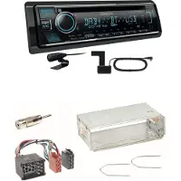 Kenwood KDC-BT760DAB Bluetooth Digitalradio USB CD Einbauset für BMW 3er E36 Z3