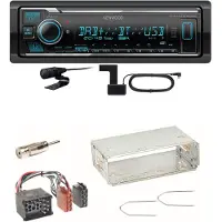 Kenwood KMM-BT508DAB Bluetooth Digitalradio USB Einbauset für BMW 3er E36 Z3