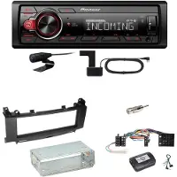 Pioneer MVH-330DAB Bluetooth DAB Einbauset für Mercedes A B Klasse W169 W245