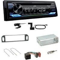 JVC KD-DB912BT Digitalradio Bluetooth Einbauset für Citroen C5 bis 07/2004