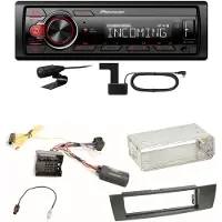 Pioneer MVH-330DAB Bluetooth Digitalradio Einbauset für BMW E90 E91 E92 E93