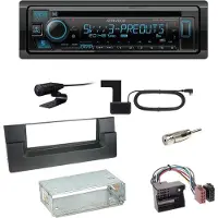 Kenwood KDC-BT950DAB Bluetooth Digitalradio Einbauset für BMW 5er E39 ab 10/2000
