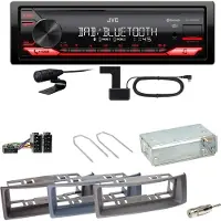 JVC KD-X282DBT Bluetooth DAB USB Einbauset für Renault Megane Scenic 1