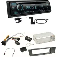 Kenwood KDC-BT560DAB Bluetooth Digitalradio Einbauset für BMW E87 E81 E82 X1 E84