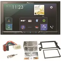 Pioneer SPH-DA230DAB CarPlay Android Auto Einbauset für Suzuki Grand Vitara JT