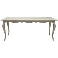 Casa Padrino Luxus Landhausstil Esstisch Grau 200 cm