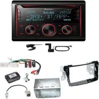 Pioneer FH-S820DAB Digitalradio Bluetooth FLAC USB Einbauset für Hyundai i40 VF