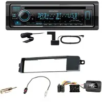 Kenwood KDC-BT740DAB Digitalradio Bluetooth Einbauset für BMW 3er E46