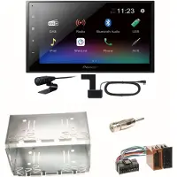 Pioneer DMH-A340DAB Digitalradio Bluetooth Einbauset für Mercedes Vito Viano W639 W447 Sprinter