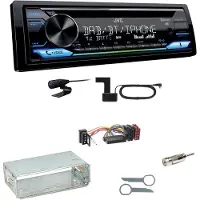 JVC KD-DB912BT Digitalradio Bluetooth Einbauset für Mercedes E-Klasse W124