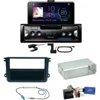 Pioneer SPH-20DAB Digitalradio FLAC Einbauset für Beetle Jetta Sharan Tiguan T5