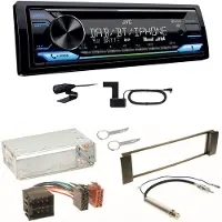 JVC KD-DB912BT Digitalradio Bluetooth Einbauset für Seat Leon Toledo 1M