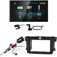 Kenwood DMX-125DAB DAB+ USB Bluetooth MP3 Einbauset für Mazda CX-7
