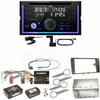 JVC KW-DB95BT Bluetooth Digitalradio Einbauset für Audi A3 8P 8PA