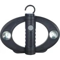 Etc-shop LED Arbeitsleuchte ENTERPRISE aus schwarzem Kunststoff