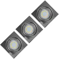 SPOT-LIGHT LED 3er Pack Einbau Spot 4,5 Watt Wohnzimmer Diele Lobby Spotlight CRISTALDREAM 2305328
