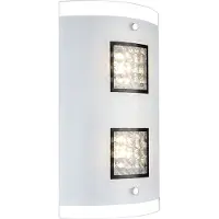 Globo Wandleuchte Wl Metall Weiß, Chrom, 2Xled 48242-2