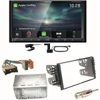 Kenwood DNX-7190DABS Android Auto Einbauset für Kia Sorento JC Rio DC Carnival