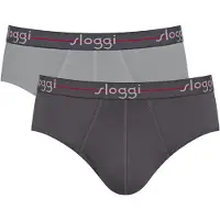 Sloggi Midislip "men Start" sportliche geschnitten, ohne Eingriff, Cotton-Mix