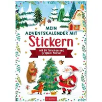 Ars Edition Mein Adventskalender mit Stickern
