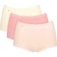 Sloggi Maxislip "Basic+ Maxi" perfekter Sitz, Cotton-Mix, hohe Taille