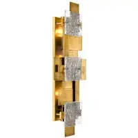Casa Padrino Luxus Wandleuchte Vintage Messing 29,5 x 11 x H. 77 cm - Wohnzimmer Wandlampe - Exzellente Verarbeitung - Luxus Kollektion