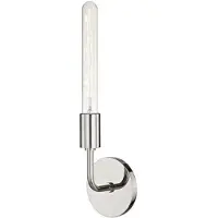 Casa Padrino Luxus Wandleuchte Silber 12,1 x 9,5 x H. 42,6 cm - Hotel & Restaurant Wandlampe