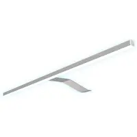 Kalb Material für Möbel kalb | LED Aufbauleuchte Edelstahl warm neutral für Schranklicht Beleuchtung verchromt 1er Set neutralweiß