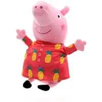 Play Peppa Wutz Plüschfigur (31cm) Plüschtier Kuscheltier Stofftier Pig Schweinchen Peppa Ananas-Kleid
