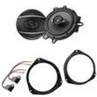 Pioneer TS-A1670F 3-Wege Lautsprecher Einbauset für Alfa Romeo Mito Giulietta
