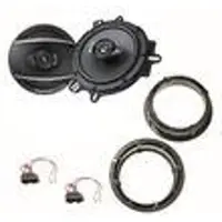 Pioneer TS-A1670F 16,5 cm Koaxial Lautsprecher Einbauset für Golf 4 Golf 5 Bora