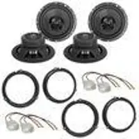 ESX Horizon HZ-62 Koax Lautsprecher Einbauset für Ford Fiesta JA8 Focus 3 DYB