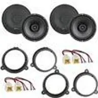 MB Quart QX165 2-Wege Lautsprecher Einbauset für Renault Koleos vorne und hinten
