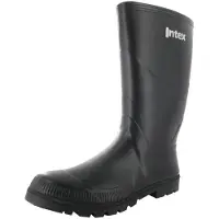 Intex Kautschuk-Gummistiefel Feld in Übergrößen Schwarz 22002 große Herrenschuhe/Damenschuhe