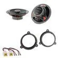 Focal ICU165 Koaxial Lautsprecher Einbauset für Dokker Lodgy Logan Sandero 2